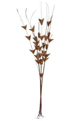 Kuru Çiçek Doğal Saz Çiçeği 85 cm 10lu - 3