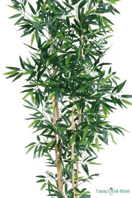 Yapay Bambu Ağacı 170 cm (Siyah Saksılı) - 2