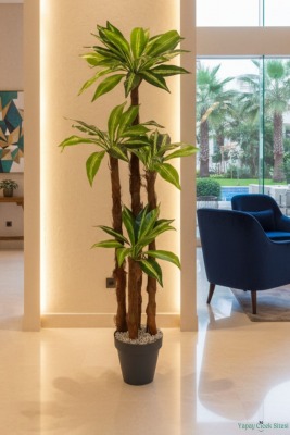 4 Gövdeli Yapay Botanik Ağaç 190 cm Model 7 - 4