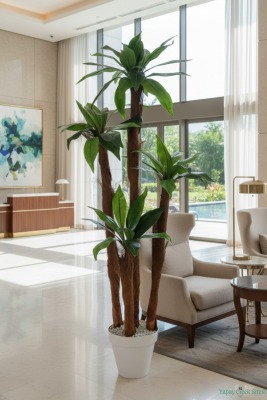 4 Gövdeli Yapay Botanik Ağaç 190 cm Model 8 - 6