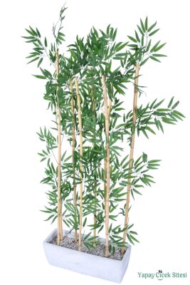 8 Çubuklu Yapay Bambu Seperatör 21x62 cm - 3