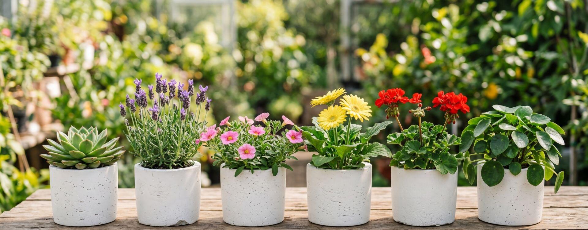 Beton Saksılı Ürünler