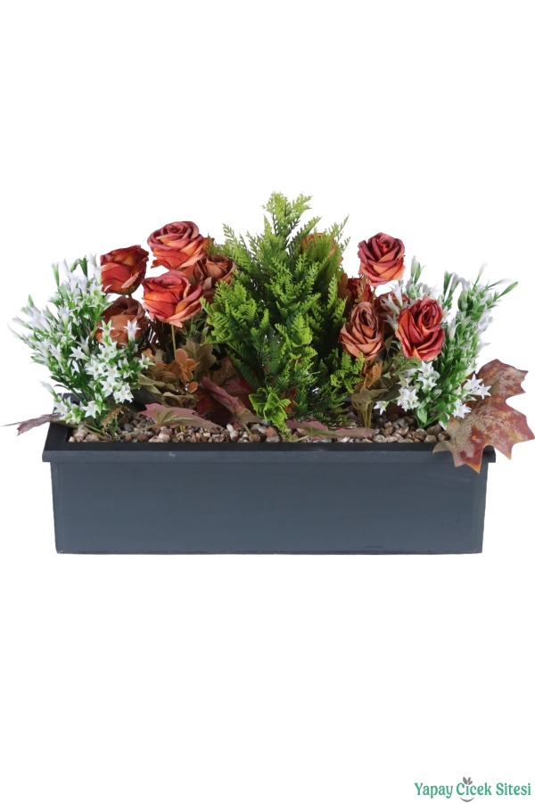 Ahşap Saksıda Dekoratif Model 4 - 3