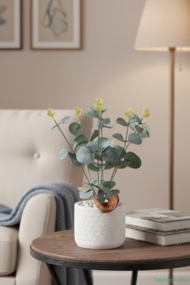 Beton Saksıda Yapay Bitkili Tanzimler Model 3 - 4