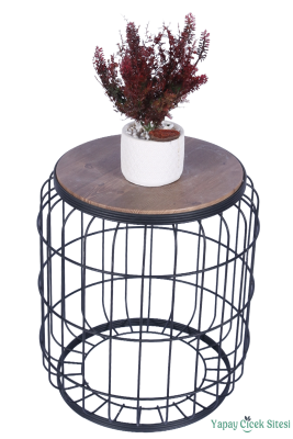 Beton Saksıda Yapay Bitkili Tanzimler Model 14 - 2