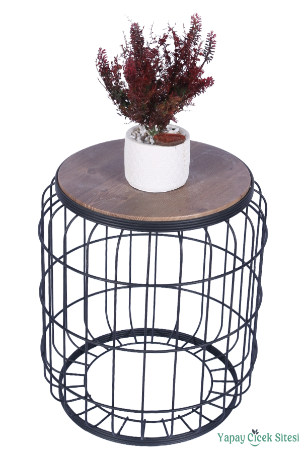 Beton Saksıda Yapay Bitkili Tanzimler Model 14 - 2