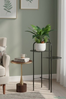 Beton Saksıda Yapay Bitkili Tanzimler Model 18 - 4