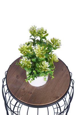 Beton Saksıda Yapay Bitkili Tanzimler Model 7 - 3