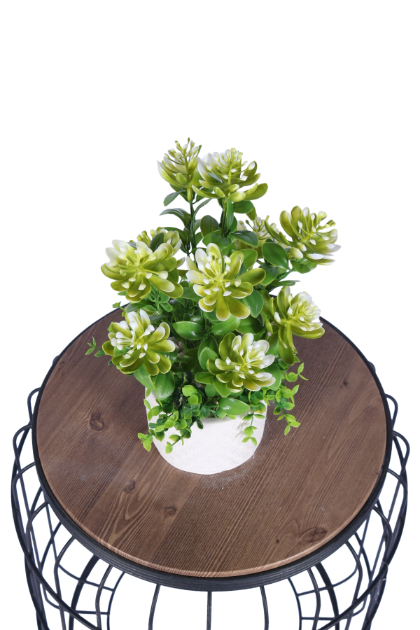 Beton Saksıda Yapay Bitkili Tanzimler Model 7 - 3