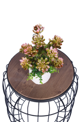 Beton Saksıda Yapay Bitkili Tanzimler Model 8 - 3