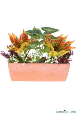 Bohem Saksıda Yapay Botanik Bahçe Model 2 - 3