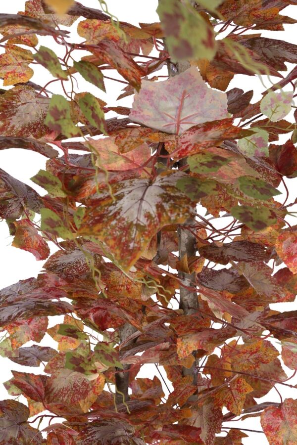 Dekoratif Saksıda 3 Gövdeli Yapay Çınar Ağacı Kiremit 180 cm - 3