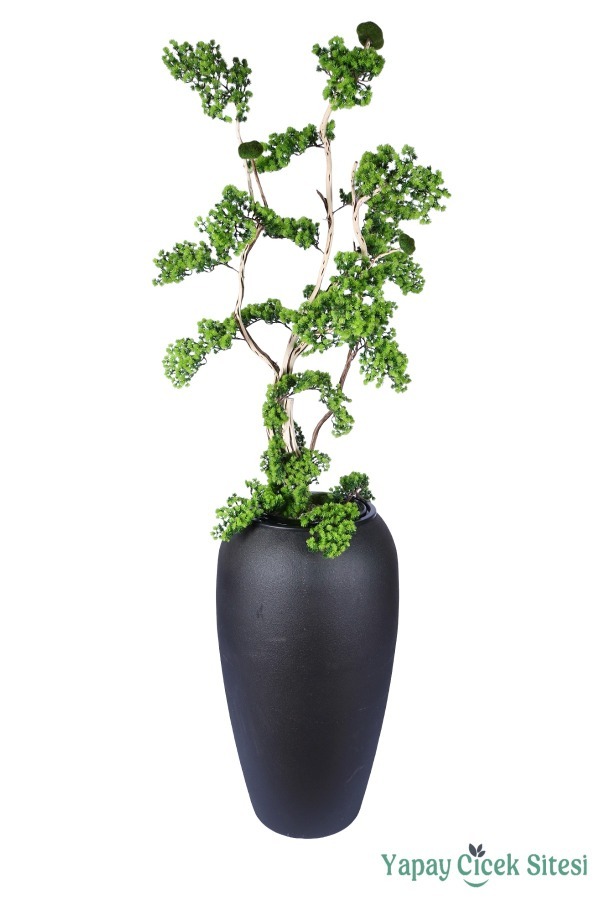 Dev Fiber Saksıda Yapay Bonsai Ağacı 220 Cm - 1