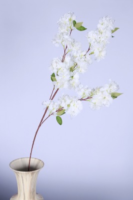 Kaliteli Yapay Bahar Dalı Çiçeği Beyaz 106 Cm - Yapay Çiçek Sitesi