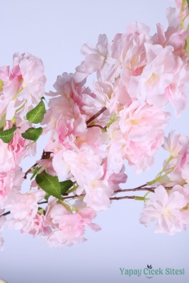 Kaliteli Yapay Bahar Dalı Çiçeği Pembe 106 Cm - 2