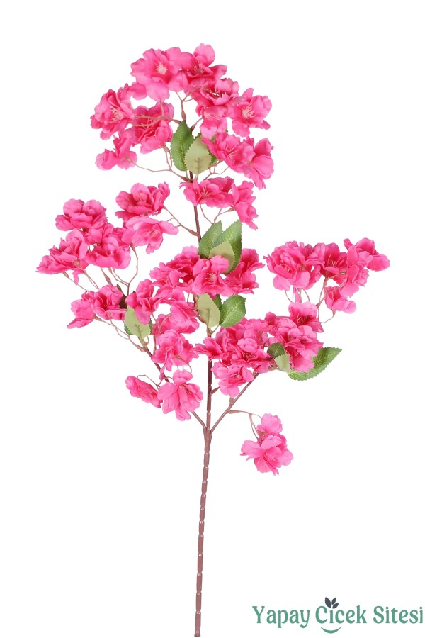Kaliteli Yapay Bahar Dalı Çiçeği Fuşya 85 Cm - 1