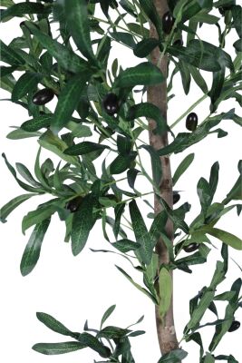 Kiremit Görünümlü Saksıda Yapay Zeytin Ağacı 190 cm - 2