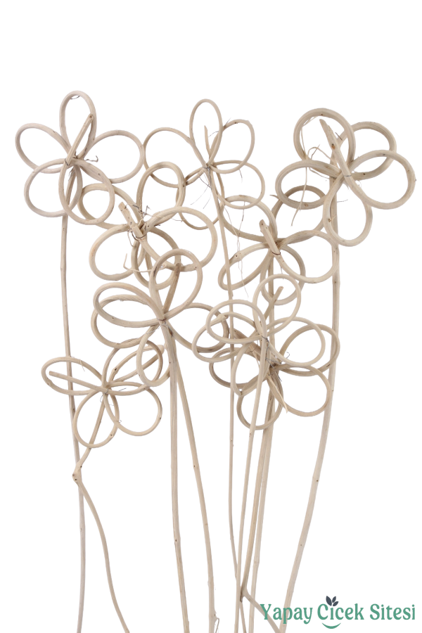 Rattan Lata Kalın Ay Çiçeği 55 Cm 9lu - 1