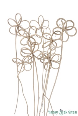 Rattan Lata Kalın Ay Çiçeği 55 Cm 9lu - 2