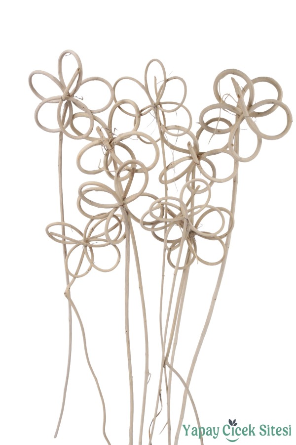 Rattan Lata Kalın Ay Çiçeği 55 Cm 9lu - 2