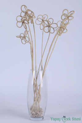 Rattan Lata Kalın Ay Çiçeği 55 Cm 9lu - 3
