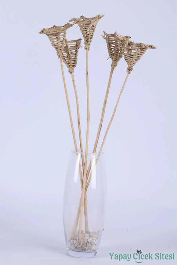 Rattan Altıgen Koni 60 Cm 5li - 2