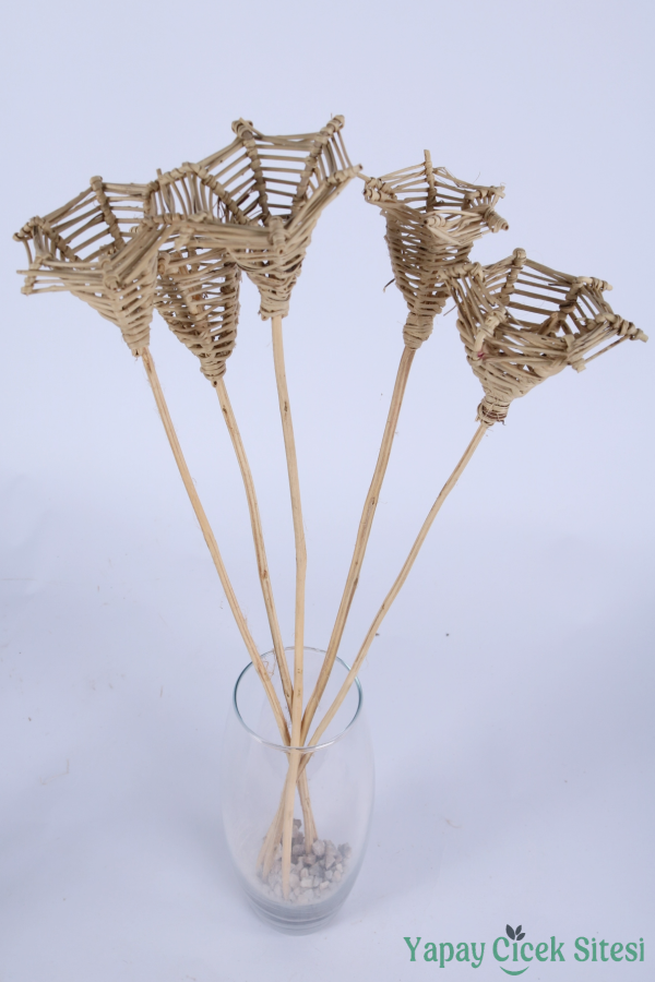 Rattan Altıgen Koni 60 Cm 5li - 3