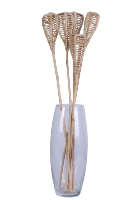 Rattan Lata Lamba (Lamp) 50 Cm 5li - Yapay Çiçek Sitesi