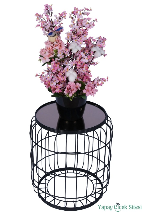Pamuklu Yapay Sakura Japon Tanzimi 50 cm - 2
