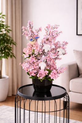 Pamuklu Yapay Sakura Japon Tanzimi 50 cm - 5