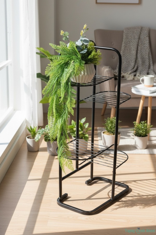 Saksılı Yapay Bitki Sarkan Sarmaşık Model 1 - 3