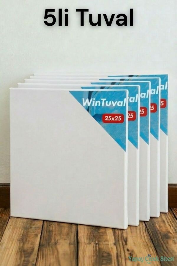 Standart Tuval 25x25 5li - 1