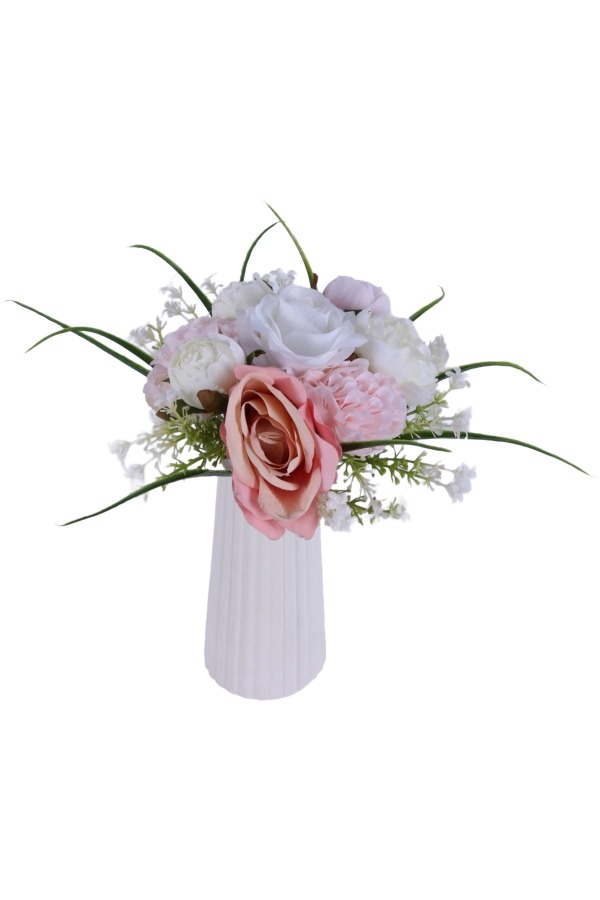 Vazoda Yapay Gül Aranjmanı - 2