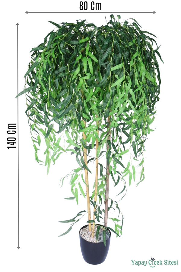 Yapay Dekoratif Sarkan Söğüt Ağacı 140 cm - 1