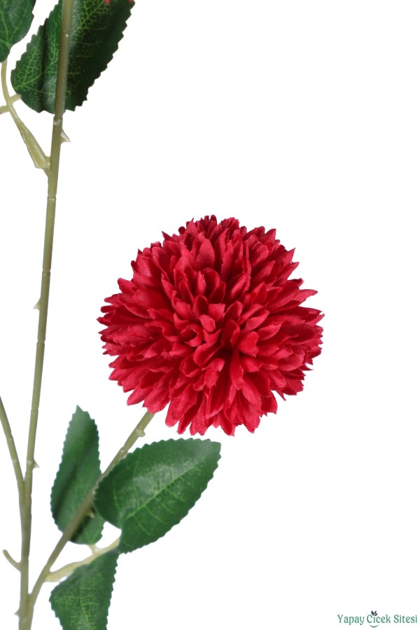 Yapay 3 Top Karanfil 62 cm Kırmızı - 3