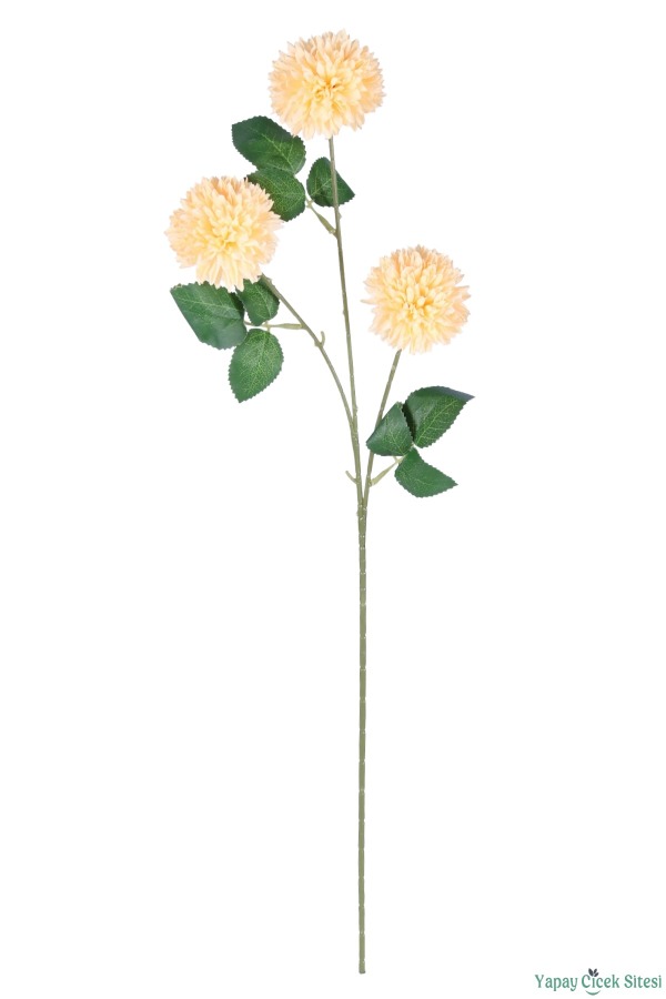 Yapay 3 Top Karanfil 62 cm Somon - 3