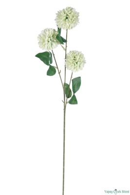 Yapay 3 Top Karanfil 62 cm Yeşil - 3