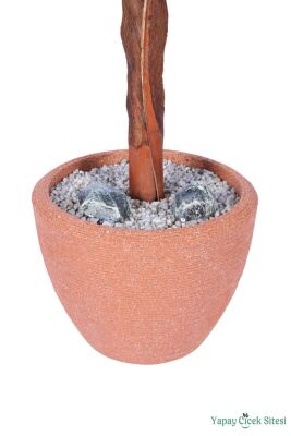 Yapay Areka Ağacı 160 cm Bohem Kiremit Saksıda - 4