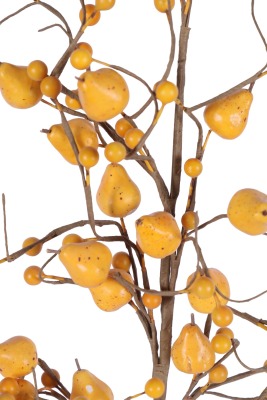 Yapay Armut Dalı 57cm Sarı - 2