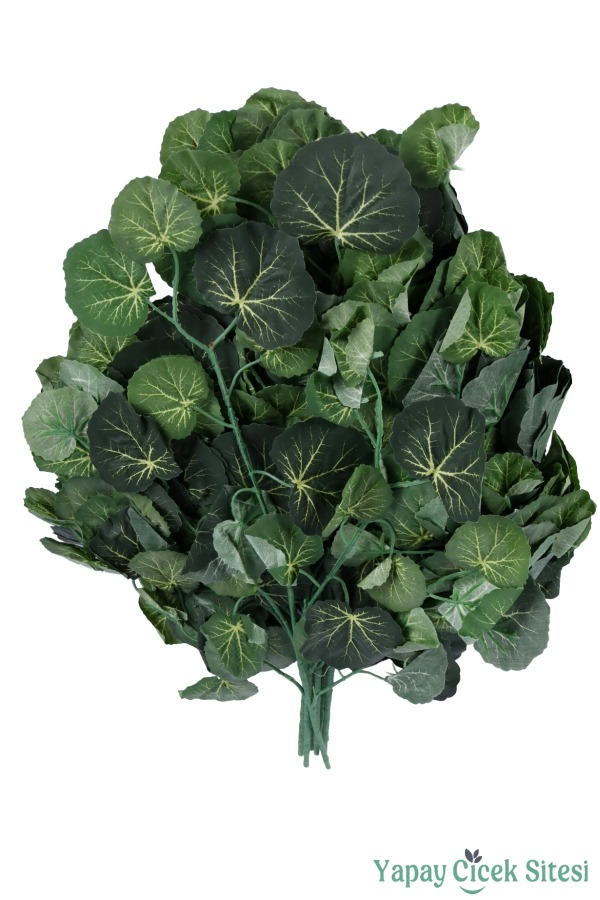 Yapay Aspen Ağacı Dalı 65 Cm 12 Adet Yeşil - 3