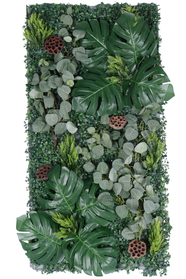 Yapay Bitkili Duvar Paneli 50x100 cm Model 2 - 1