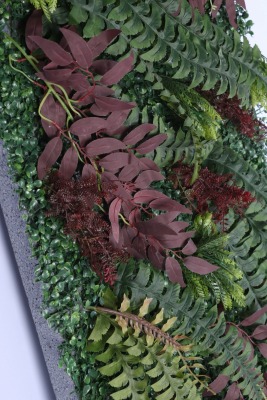 Yapay Bitkili Duvar Paneli 50x100 cm Model 3 - 4