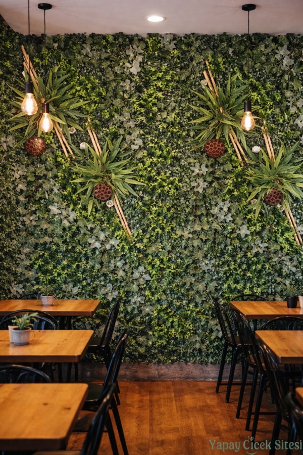 Yapay Bitkili Duvar Paneli 50x100 cm Model 7 - 5