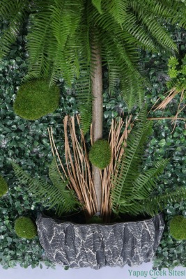 Yapay Bitkili Duvar Paneli 50x100 cm Model 8 - 3