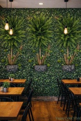 Yapay Bitkili Duvar Paneli 50x100 cm Model 8 - 5