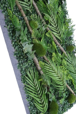 Yapay Bitkili Duvar Paneli 50x100 cm Model 1 - 3