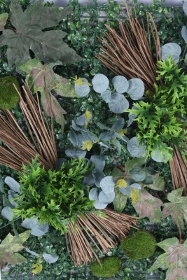 Yapay Bitkili Duvar Paneli 50x50 cm Model 3 - 2