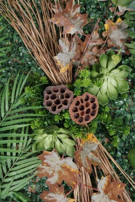 Yapay Bitkili Duvar Paneli 70x105 cm Model 1 - 3