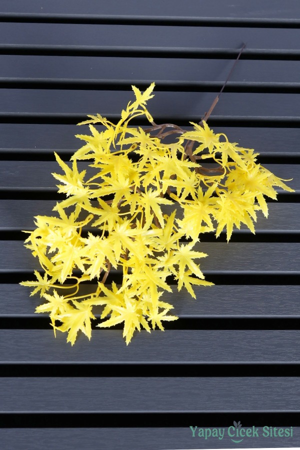 Yapay Bonsai Dalı Sarı - 1