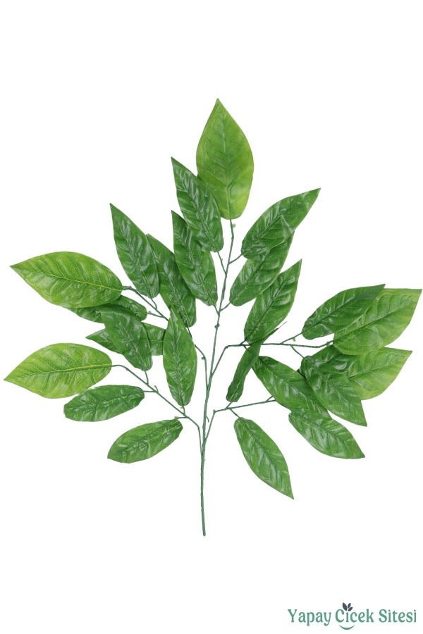 Yapay Ceviz Ağacı Dalı 65 Cm 12 Adet Yeşil - 1